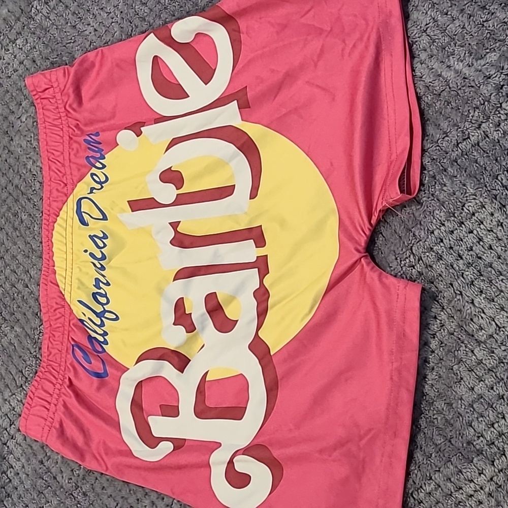 Women's hot pink barbie shorts 💗 💓 💕